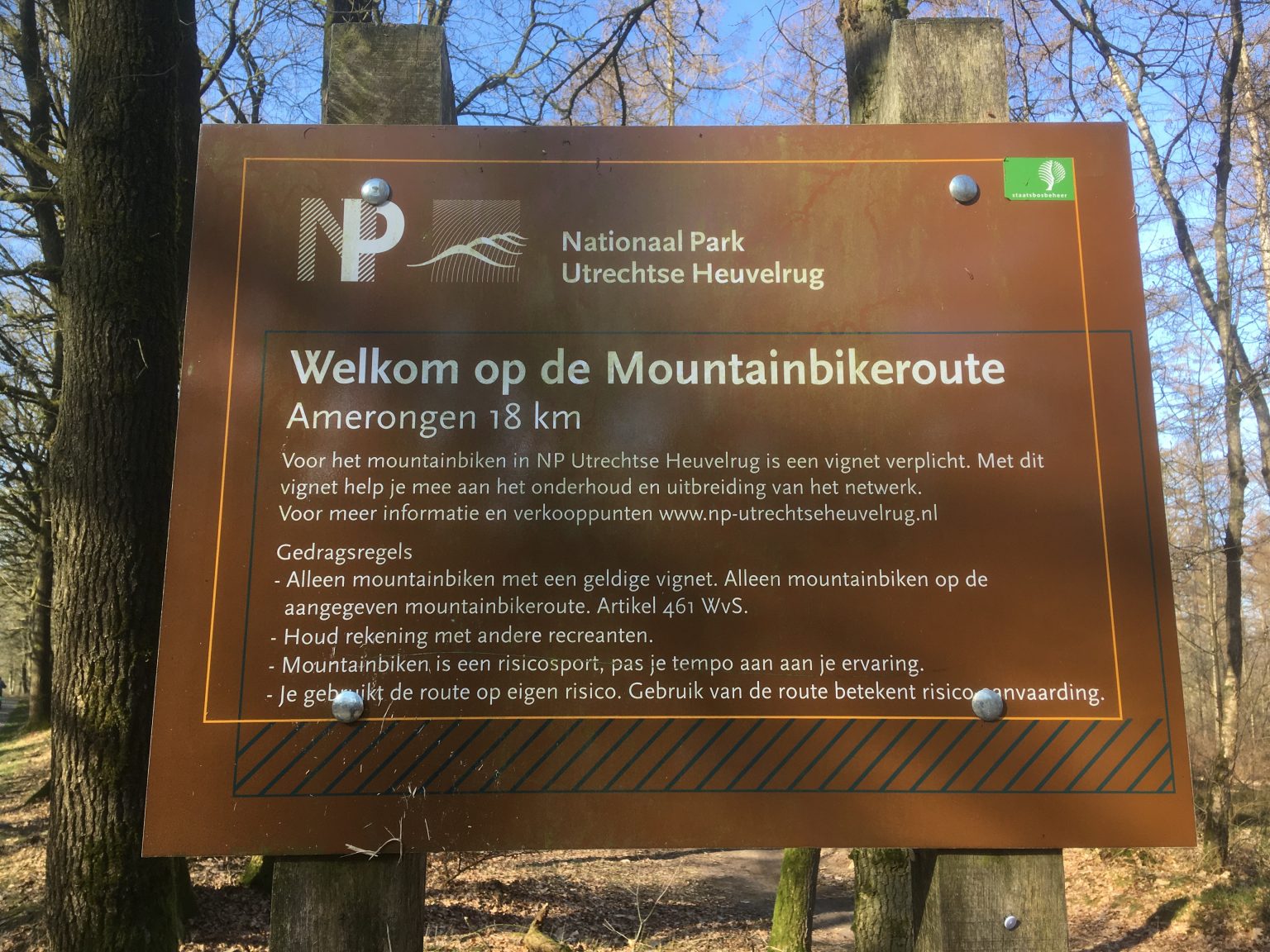 MTB Utrechtse Heuvelrug Nationaal Park Utrechtse Heuvelrug